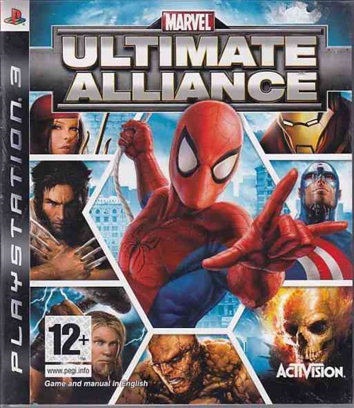 Marvel Ultimate Alliance - PS3  (B Grade) (Genbrug)